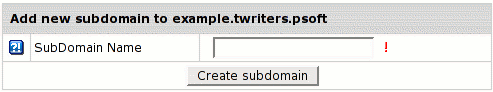 subdomain